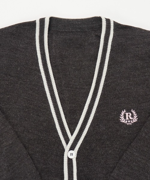 repipi armario（レピピ アルマリオ）の「【repipi armario / レピピアルマリオ】キッズチルデンカーディガン（カーディガン/ボレロ・キッズ・ブラック/ネイビー/グレー・140/150/160）」の12枚目の写真