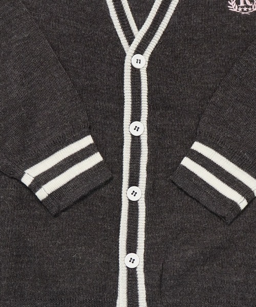 repipi armario（レピピ アルマリオ）の「【repipi armario / レピピアルマリオ】キッズチルデンカーディガン（カーディガン/ボレロ・キッズ・ブラック/ネイビー/グレー・140/150/160）」の13枚目の写真
