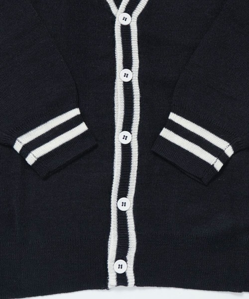 repipi armario（レピピ アルマリオ）の「【repipi armario / レピピアルマリオ】キッズチルデンカーディガン（カーディガン/ボレロ・キッズ・ブラック/ネイビー/グレー・140/150/160）」の20枚目の写真