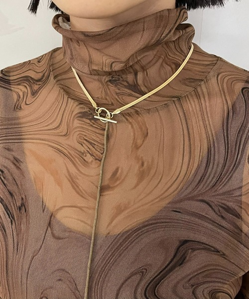 AIC.（エーアイシー）の「スネークマンテルネックレス（ネックレス・レディース・シルバー/ゴールド・FREE）」の9枚目の写真