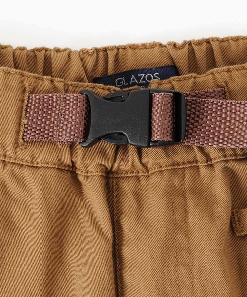GLAZOS（グラソス）の「[ワイドテーパード]コットンツイル・ダブルーニークライミングパンツ（その他パンツ・キッズ・ブラック/ベージュ/グレー/カーキ・130cm/140cm/150cm/160cm/170cm）」の11枚目の写真