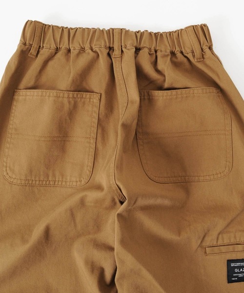 GLAZOS（グラソス）の「[ワイドテーパード]コットンツイル・ダブルーニークライミングパンツ（その他パンツ・キッズ・ブラック/ベージュ/グレー/カーキ・130cm/140cm/150cm/160cm/170cm）」の14枚目の写真