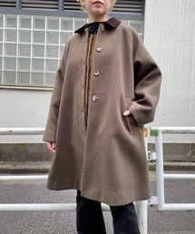 CIAOPANIC | コーデュロイカラーAラインコート(ステンカラーコート)