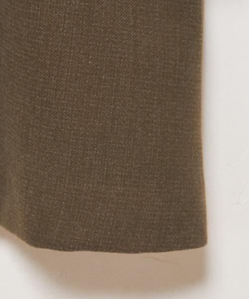 CIAOPANIC（チャオパニック）の「コーデュロイカラーAラインコート（ステンカラーコート・レディース・ダークブラウン/オリーブ・FREE）」の16枚目の写真