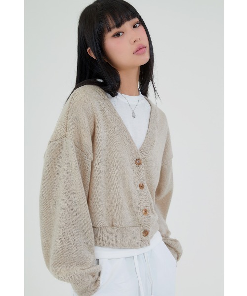 Zhor & Néma カシミヤ クロップドカーディガン 楽天市場】カシミヤ 100％ レディース クルーネック