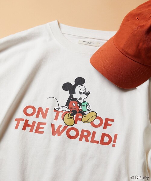 Web限定 Disney ディズニー Mickey ジュースtシャツ