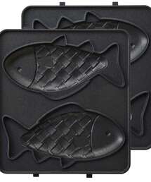 212 KITCHEN STORE（トゥワントゥキッチンストア）の「◆BRUNO (ブルーノ) ホットサンドメーカーシングル用 おさかなプレート BOE043 FISH（キッチン家電・レディース）」