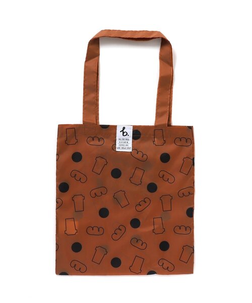 BREEZE（ブリーズ）の「/pan総柄エコBAG（エコバッグ/サブバッグ・キッズ・キナリ/オレンジ・FREE）」の2枚目の写真