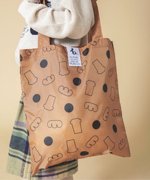 セール】/pan総柄エコBAG（エコバッグ/サブバッグ）｜BREEZE