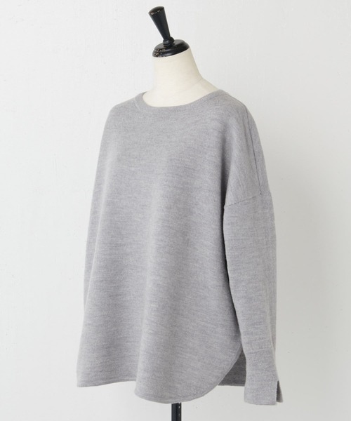 BEARDSLEY(ビアズリー)の「圧縮ニット(ニット/セーター・レディース・ブラック/グレー・FREE)」の9枚目の写真