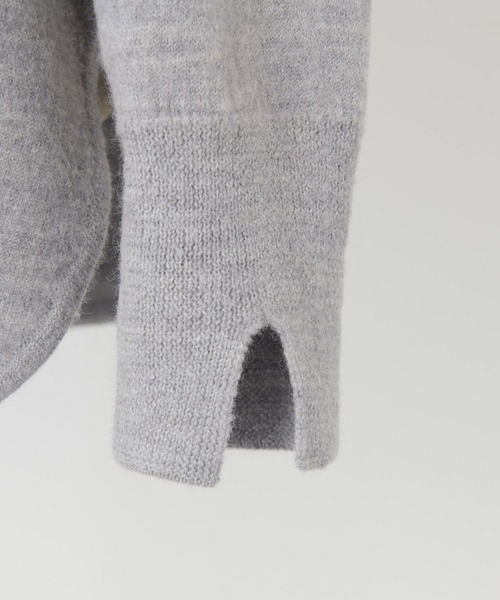 BEARDSLEY(ビアズリー)の「圧縮ニット(ニット/セーター・レディース・ブラック/グレー・FREE)」の10枚目の写真