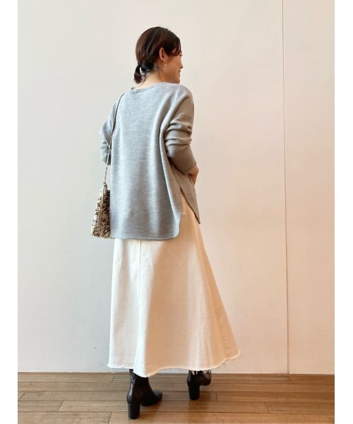 BEARDSLEY(ビアズリー)の「圧縮ニット(ニット/セーター・レディース・ブラック/グレー・FREE)」の15枚目の写真