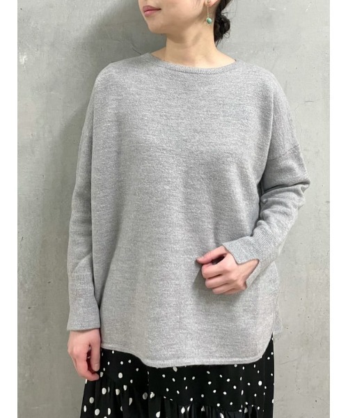 BEARDSLEY(ビアズリー)の「圧縮ニット(ニット/セーター・レディース・ブラック/グレー・FREE)」の22枚目の写真