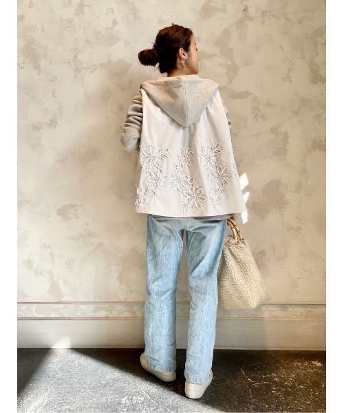 BEARDSLEY(ビアズリー)の「圧縮ニット(ニット/セーター・レディース・ブラック/グレー・FREE)」の18枚目の写真