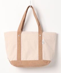 Samansa Mos2 blue | コーデュロイトートバッグ(トートバッグ)