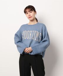 Lugnoncure | ショート丈ロゴニット(ニット/セーター)