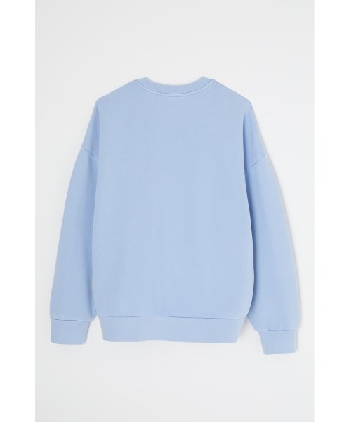 MOUSSY（マウジー）の「OUTLINED MOUSSY プルオーバー（スウェット・レディース・ホワイト/ブルー/バーガンディー/ライトブラック・FREE）」の12枚目の写真