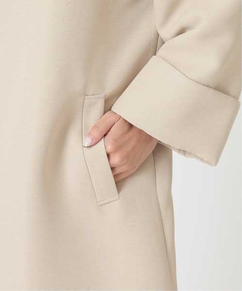 極美品　ノーブル　NOBLE トリプルクロスガウンコート　ライトベージュ Noble（ノーブル）の「トリプルクロスガウンコート◇（）」 - WEAR