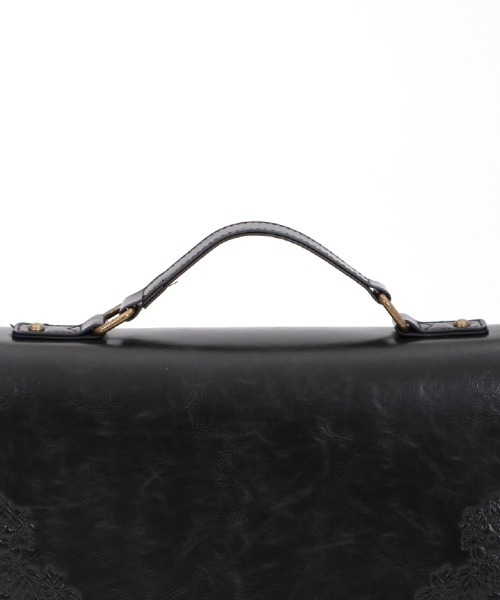 axes femme(アクシーズファム)の「アンティーク調金具使いバッグ(ショルダーバッグ・レディース・ブラック/ブラウン・MEDIUM)」の20枚目の写真