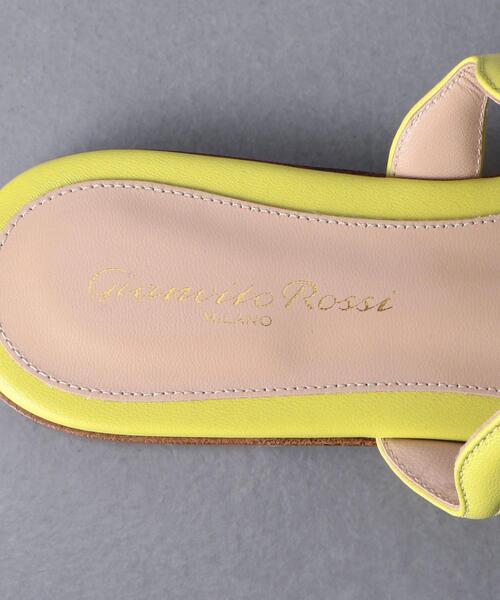 Gianvito Rossi(ジャンヴィトロッシ)の「<Gianvito Rossi(ジャンヴィト ロッシ)>WAVE 2ストラップ フラット サンダル ■■■(サンダル・レディース・イエロー・35/37h/36/37/36h/38)」の9枚目の写真