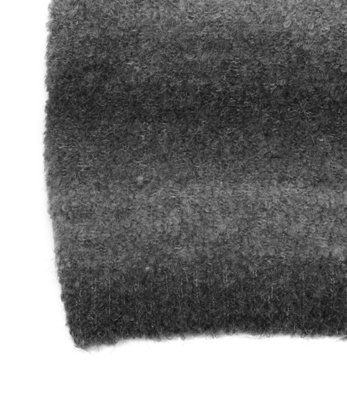 Figments（フィグメンツ）の「グラデーションニット（ニット/セーター・レディース・ブラック/パープル・FREE）」の7枚目の写真