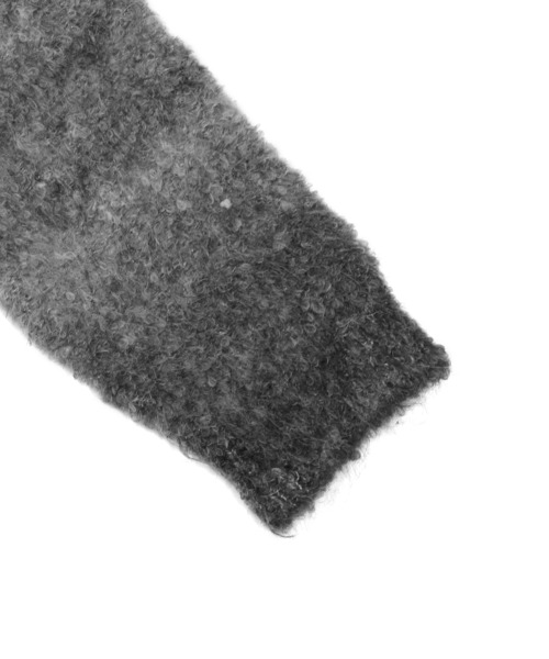 Figments（フィグメンツ）の「グラデーションニット（ニット/セーター・レディース・ブラック/パープル・FREE）」の9枚目の写真