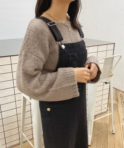 apres jour(アプレジュール)の「マーメイドジャンスカ【ZOZOTOWN限定アイテム】(ジャンパースカート・レディース・ブラック/ダークブルー・X-LARGE/フリー)」の13枚目の写真