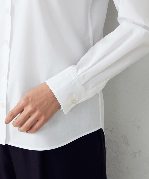 COMME CA ISM（コムサイズム）の「ベーシックシャツ（シャツ/ブラウス・レディース・ホワイト・SMALL/MEDIUM/LARGE/X-LARGE）」の10枚目の写真