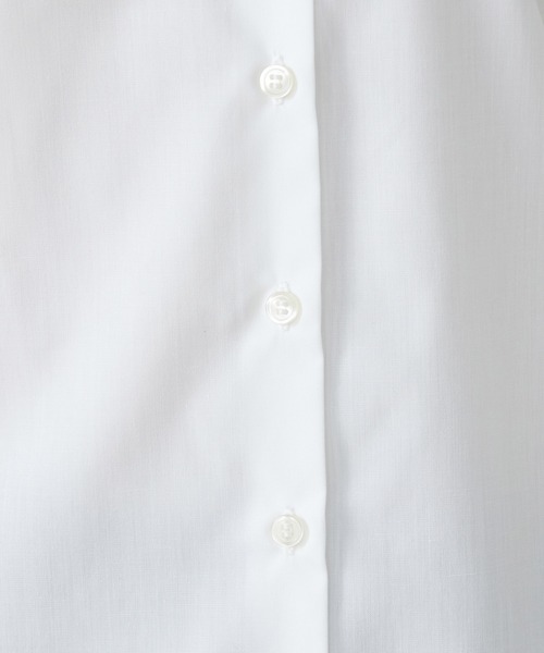 COMME CA ISM（コムサイズム）の「ベーシックシャツ（シャツ/ブラウス・レディース・ホワイト・SMALL/MEDIUM/LARGE/X-LARGE）」の6枚目の写真