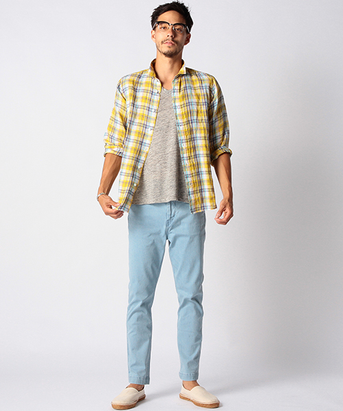 BEAMS(ビームス)の「【Begin5月号掲載】BEAMS / ストレッチテーパーデニム(デニムパンツ・メンズ・サックスブルー/ワンウォッシュ・SMALL/MEDIUM/LARGE/X-LARGE)」の17枚目の写真