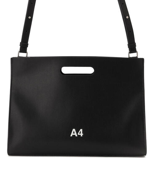 NaNa-NaNa(ナナナナ)の「nana-nana/ナナナナ/A4 (RECYCLED LEATHER)(ショルダーバッグ・レディース・ブラック/キャメル・FREE)」の8枚目の写真