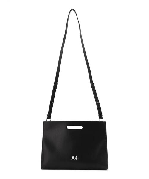 NaNa-NaNa(ナナナナ)の「nana-nana/ナナナナ/A4 (RECYCLED LEATHER)(ショルダーバッグ・レディース・ブラック/キャメル・FREE)」の5枚目の写真