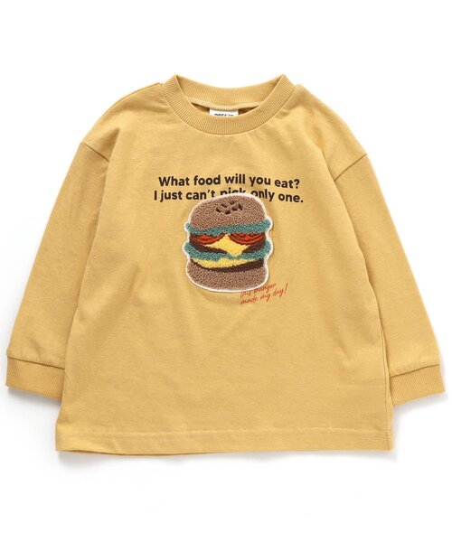 BREEZE（ブリーズ）の「/4色4柄モチーフTシャツ（Tシャツ/カットソー・キッズ・チャコール/ベージュ/アイボリー/イエロー・120/110/90/130/140/80/100）」の4枚目の写真