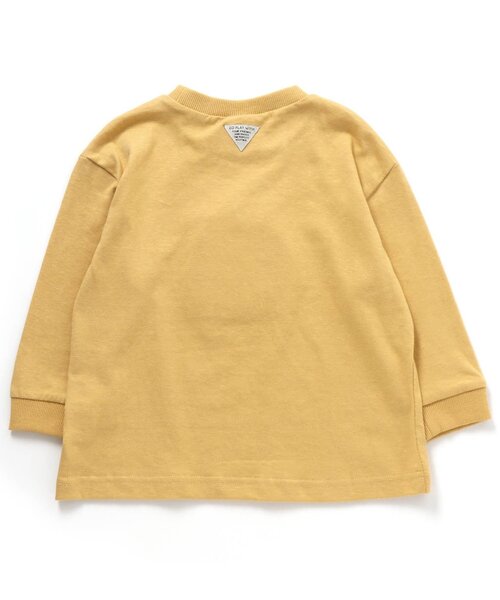 BREEZE（ブリーズ）の「/4色4柄モチーフTシャツ（Tシャツ/カットソー・キッズ・チャコール/ベージュ/アイボリー/イエロー・120/110/90/130/140/80/100）」の9枚目の写真