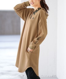 FILA | FILA Vネックフードワンピース(ワンピース)