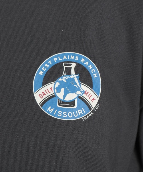 niko and...（ニコアンド）の「GOOD MORNINGロゴロンT（Tシャツ/カットソー・レディース・チャコール/ブルー/ホワイト/クリーム・LARGE/MEDIUM）」の17枚目の写真