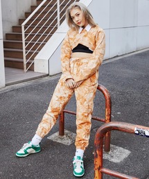 atmos pink | atmos pink ロゴ刺繍タイダイスウェットパンツ(スウェットパンツ)