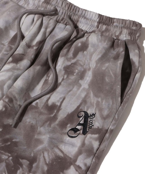 atmos pink（アトモスピンク）の「atmos pink ロゴ刺繍タイダイスウェットパンツ（スウェットパンツ・レディース・ブラウン/グレー/ブルー・FREE）」の11枚目の写真