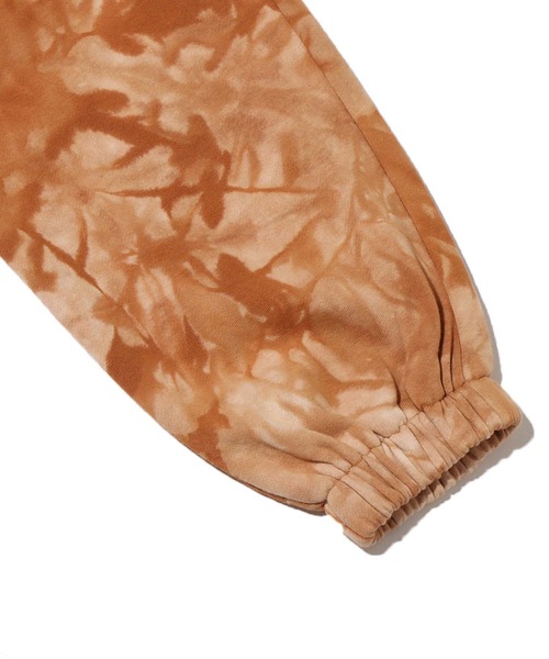 atmos pink（アトモスピンク）の「atmos pink ロゴ刺繍タイダイスウェットパンツ（スウェットパンツ・レディース・ブラウン/グレー/ブルー・FREE）」の9枚目の写真