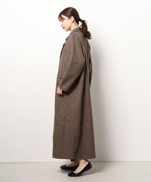 RUUX（ルーフ）の「あったか　ダブル　チェスターコート（チェスターコート・レディース・グレー・FREE）」の2枚目の写真