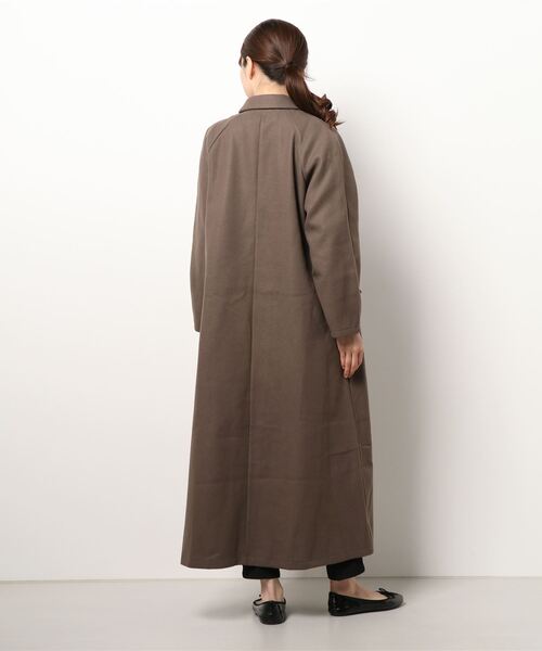 RUUX（ルーフ）の「あったか　ダブル　チェスターコート（チェスターコート・レディース・グレー・FREE）」の3枚目の写真