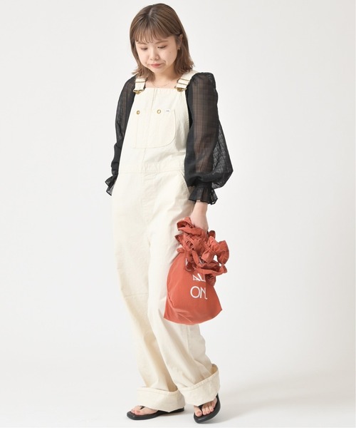 U by SPICK&SPAN（ユーバイスピックアンドスパン）の「カシュクールブラウス◆（シャツ/ブラウス・レディース・ホワイト/ブラック・FREE）」の12枚目の写真