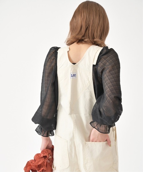U by SPICK&SPAN（ユーバイスピックアンドスパン）の「カシュクールブラウス◆（シャツ/ブラウス・レディース・ホワイト/ブラック・FREE）」の17枚目の写真