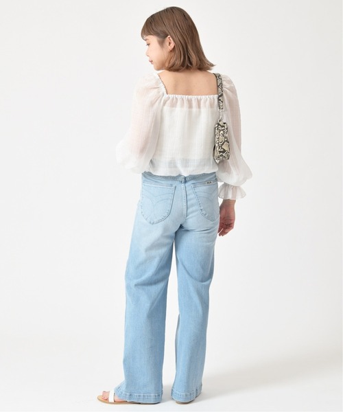 U by SPICK&SPAN（ユーバイスピックアンドスパン）の「カシュクールブラウス◆（シャツ/ブラウス・レディース・ホワイト/ブラック・FREE）」の21枚目の写真