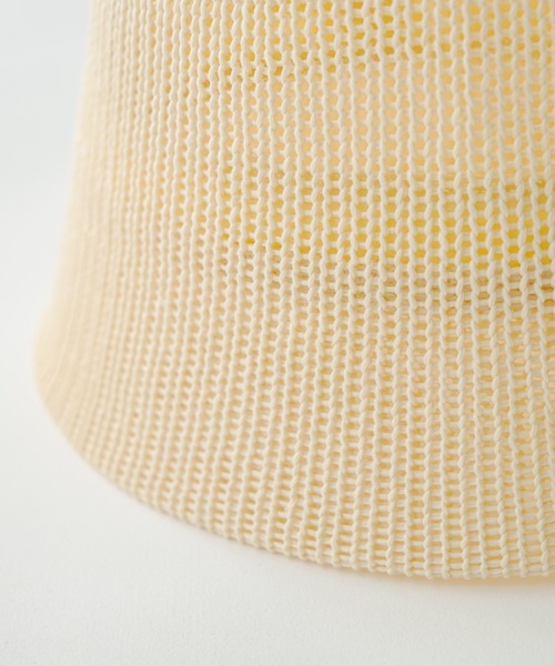 mystic（ミスティック）の「サーモチューリップハット（ハット・レディース・アイボリー/ブラック/キャメル・FREE）」の5枚目の写真