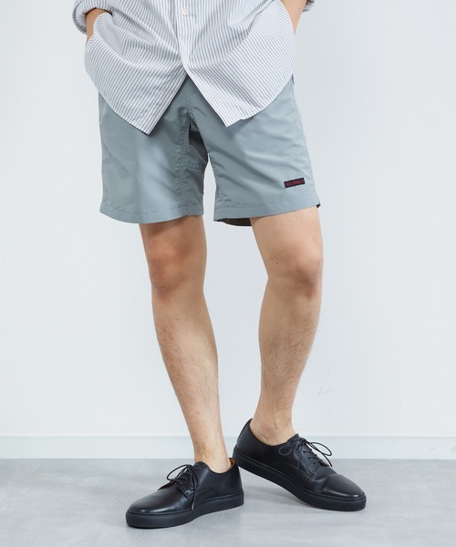 And A(アンドエー)の「GRAMICCI グラミチ / SHELL PACKABLE SHORT シェルパッカブルショーツ イージーパンツ / G2SM-P024(その他パンツ・メンズ・ベージュ/グリーン/ネイビー/レッド/その他/その他1/パープル/ブラック/カーキ/パープル系その他/ブルー系その他/その他3/ライトグレー/ブルーグラス/シャーベット/ケリー/ライム/グリーン系その他/その他2・LARGE/SMALL/MEDIUM/X-LARGE)」の3枚目の写真