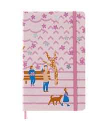 MOLESKINE（モレスキン）の「2022年 さくら限定版 ノートブック ラージサイズ 無地 ベンチ（手帳/メモ帳・レディース）」