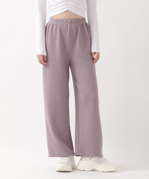 ALAND(エーランド)の「DEARSTALKER/MOST PANTS 2275630(その他パンツ・レディース・パープル/ブラック/ベージュ・FREE)」の3枚目の写真