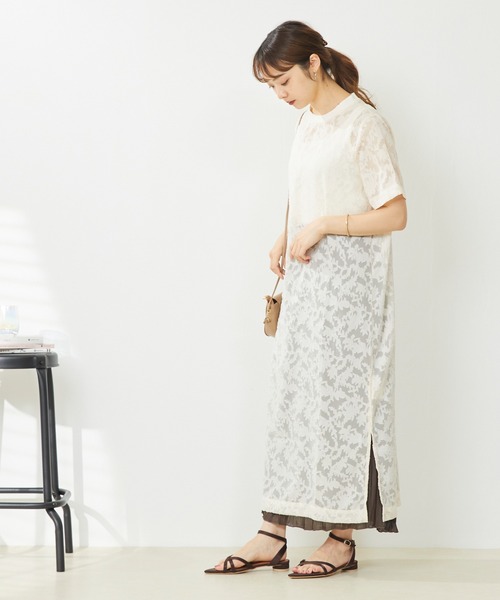 menue（メヌエ）の「ポインテッドトゥストラップサンダル（サンダル・レディース・アイボリー/ブラック/ダークブラウン・S/M/L/LL）」の18枚目の写真