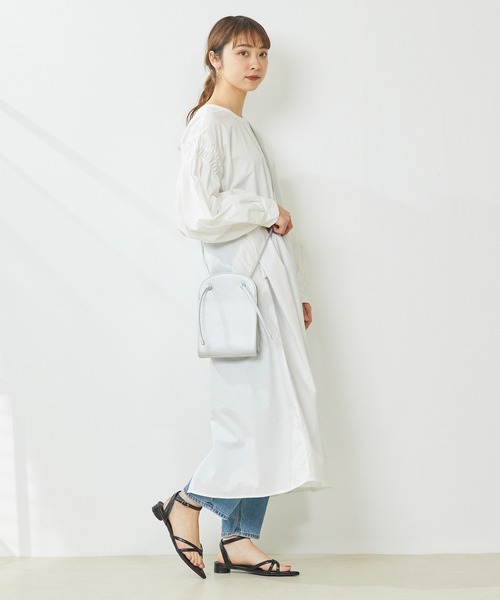 menue（メヌエ）の「ポインテッドトゥストラップサンダル（サンダル・レディース・アイボリー/ブラック/ダークブラウン・S/M/L/LL）」の13枚目の写真